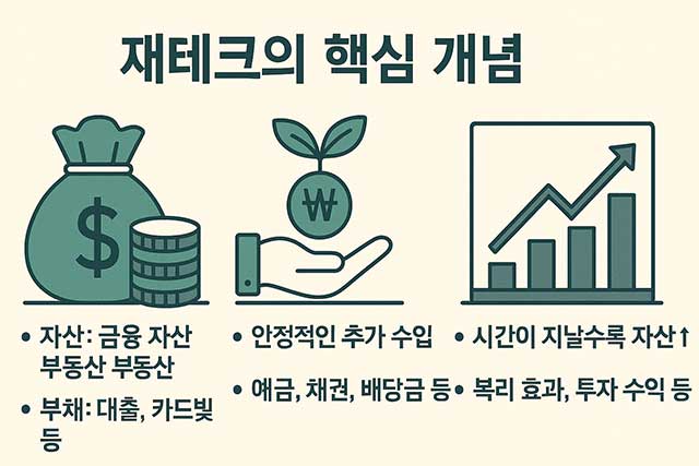 재테크의 핵심 개념, 초보자를 위한 재테크 기초