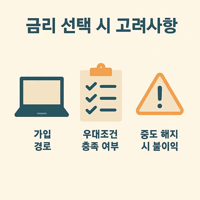 은행 예 적금 금리 비교 2025년 상반기 