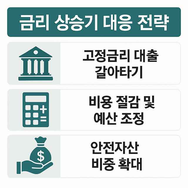 금리 변동 대응법 5가지 시장 금리 상승기 하락기 대처 전략 2 금융 재테크 세금 부동산 금리 상승기 대응 전략 - 금리 변동 대응법 5가지 시장 금리 상승기 하락기 대처 전략