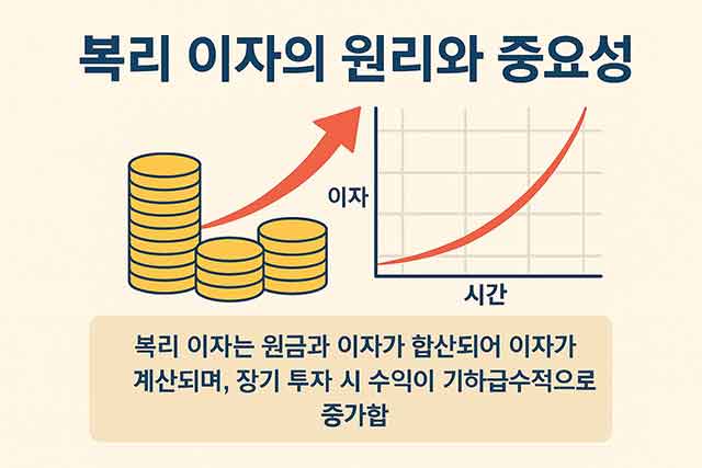 복리 이자 계산기 원리와 사용법 1
