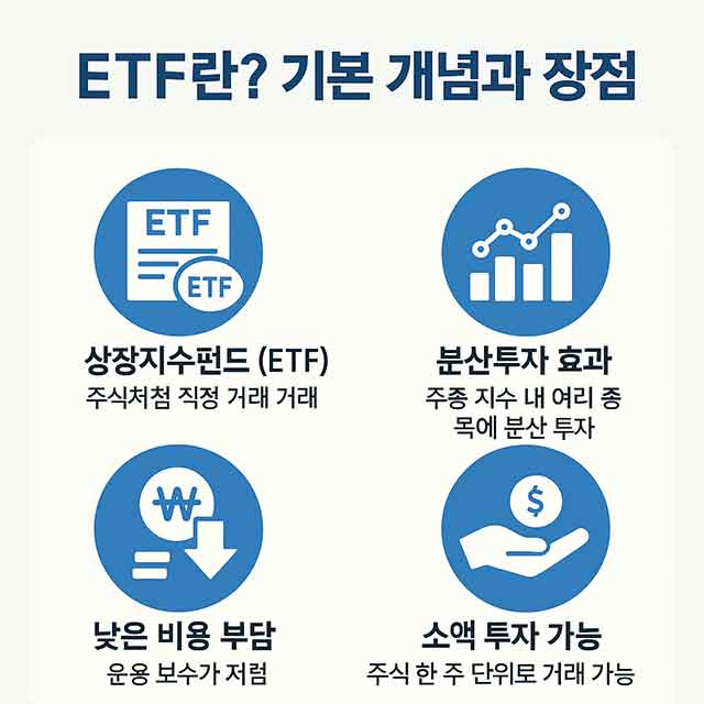 소액 ETF 투자 종류와 가입 방법