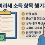 연말정산 놓치기 쉬운 비과세 혜택 - 절세 꿀팁 1