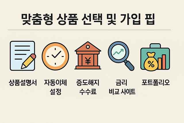 예·적금 상품 종류 - 금리·기간 비교 가이드