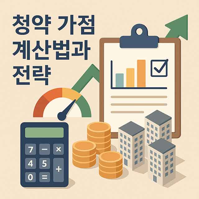 청약 가점제 계산법과 전략1 1 금융 재테크 세금 부동산 청약 가점제와 계산법 전략등 살펴보기